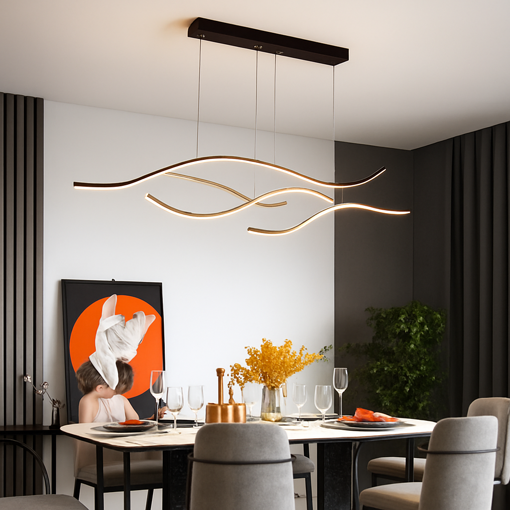 lustre moderne minimaliste pour intérieur - vue 2 sur 11