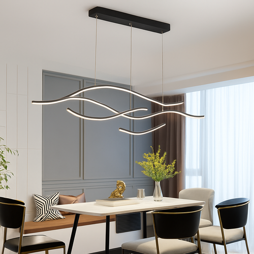 lustre moderne minimaliste pour intérieur - vue 4 sur 11
