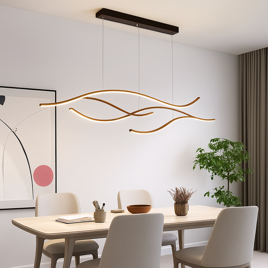 lustre moderne minimaliste pour intérieur - vue 4 sur 11