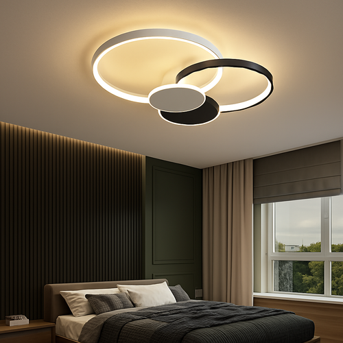 lustre moderne pour éclairage intérieur design élégant et luxueux - vue 6 sur 14