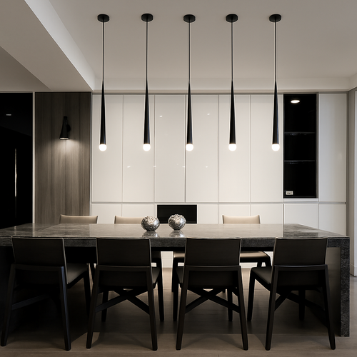 lustre moderne pour décoration intérieure et éclairage élégant - vue 5 sur 13