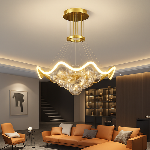 lustre Moderne salle à manger lumières éclairage intérieur led décoratif éclairage intérieur - vue 4 sur 8