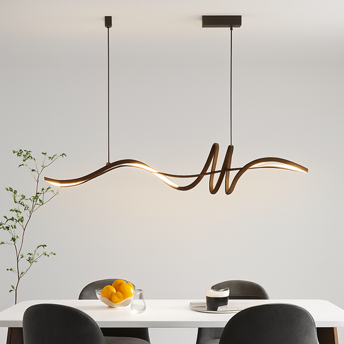 lustre moderne simple striptips pour intérieur luminaire - vue 7 sur 6