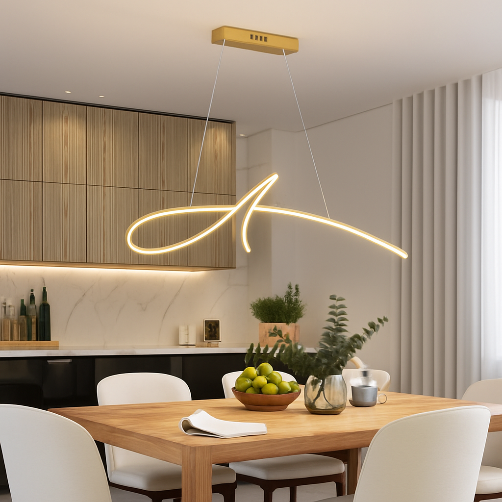 lustre moderne suspendu pour un éclairage intérieur élégant - vue 3 sur 6