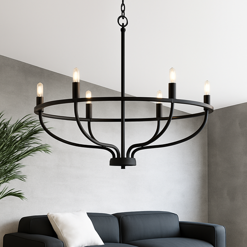 lustre moderne suspension décoration intérieure design élégant lumière - vue 3 sur 7