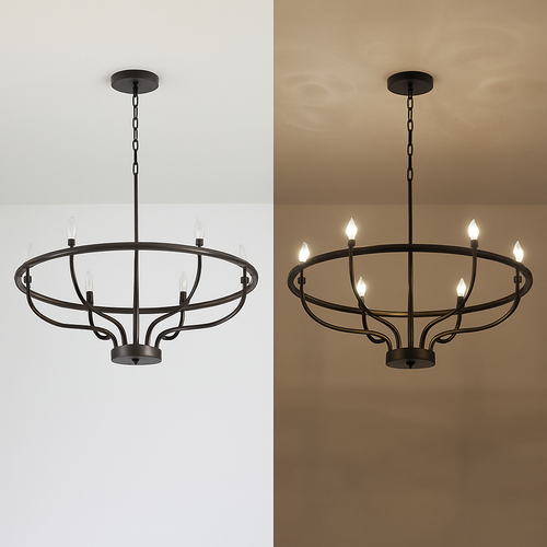 lustre moderne suspension décoration intérieure design élégant lumière - vue 5 sur 7
