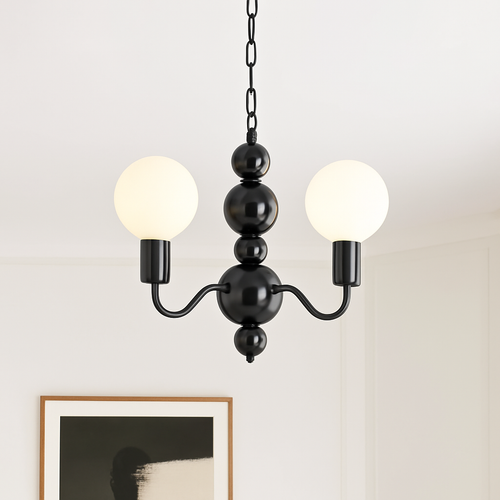 lustre nordique en métal pour décoration intérieure suspendue - vue 5 sur 9