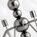 lustre nordique en métal pour décoration intérieure suspendue