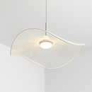 lustre nordique led acrylique design vagues postmoderne