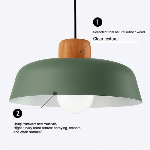lustre nordique moderne design créatif pour décoration intérieure - vue 6 sur 12