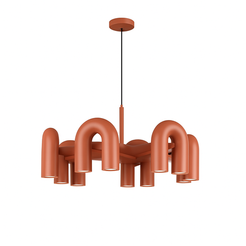 Lustre nordique simple pour salon - vue 12 sur 14