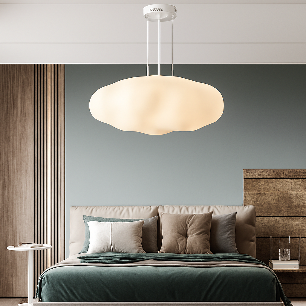 Lustre Nuages Blanc LED Lustre Pour Salle À Manger Chambre D'enfant Hall Créative Décorative Éclairage Quotidien - vue 2 sur 22