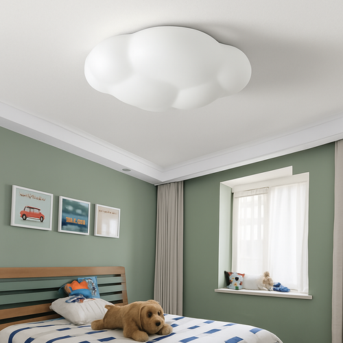 Lustre Nuages Blanc LED Lustre Pour Salle À Manger Chambre D'enfant Hall Créative Décorative Éclairage Quotidien - vue 5 sur 22