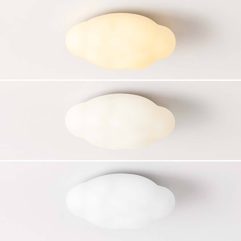 Lustre Nuages Blanc LED Lustre Pour Salle À Manger Chambre D'enfant Hall Créative Décorative Éclairage Quotidien - vue 6 sur 22