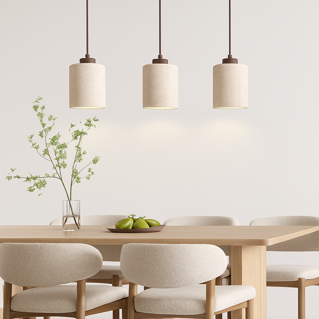 lustre rétro en pierre de grotte pour décoration intérieure - vue 4 sur 10