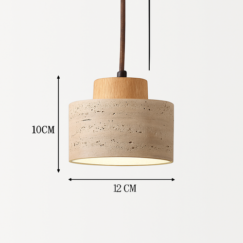 lustre rétro en pierre de grotte pour décoration intérieure - vue 7 sur 10
