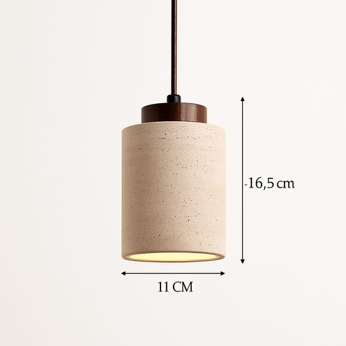 lustre rétro en pierre de grotte pour décoration intérieure - vue 8 sur 10