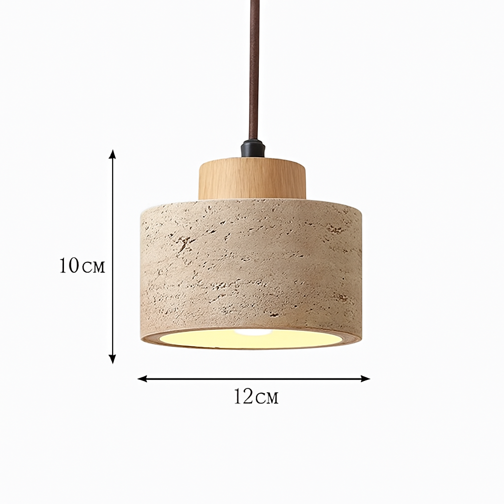 lustre rétro en pierre de grotte pour décoration intérieure - vue 10 sur 10