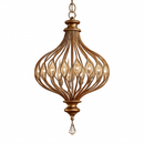 lustre rétro français en cristal style vintage pour villa