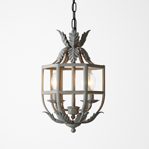 lustre style loft américain vintage en fer nordique rural - vue 2 sur 9