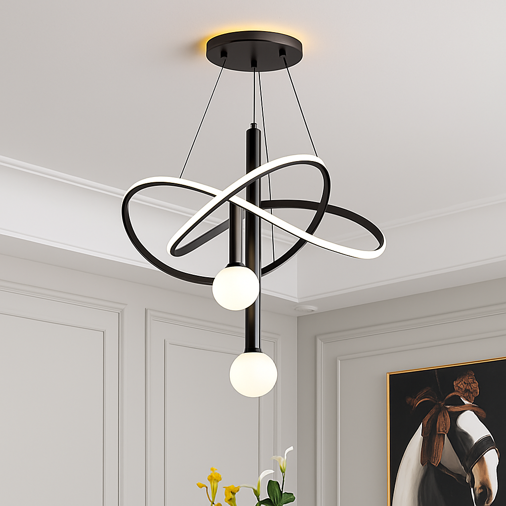 lustre suspendu minimaliste pour décoration intérieure moderne