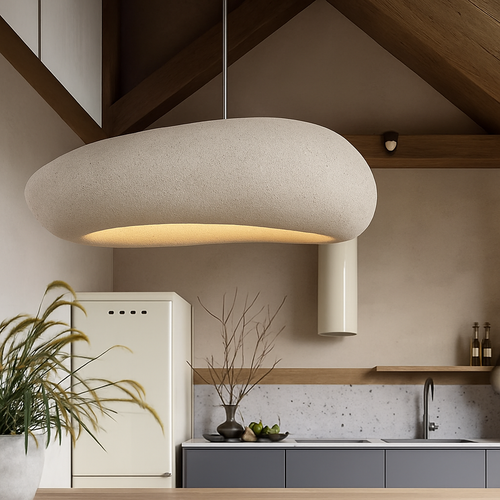 lustre suspendu moderne japonais fait main pour intérieur et café - vue 2 sur 27