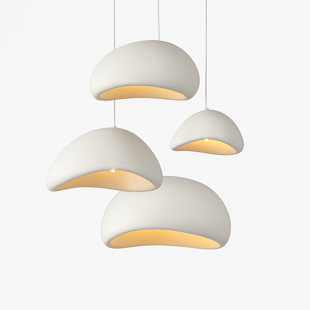 lustre suspendu moderne japonais fait main pour intérieur et café - vue 5 sur 27