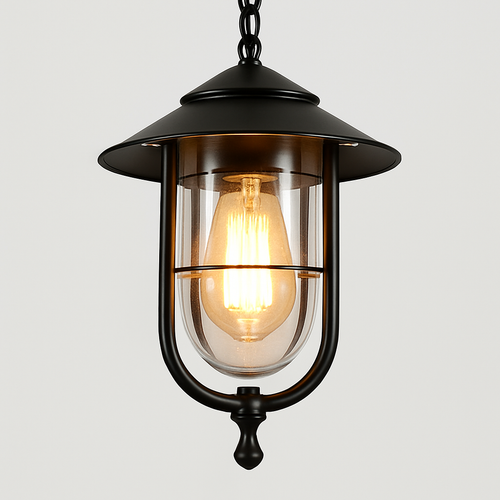lustre étanche pour balcon extérieur et jardin décoratif - vue 3 sur 10