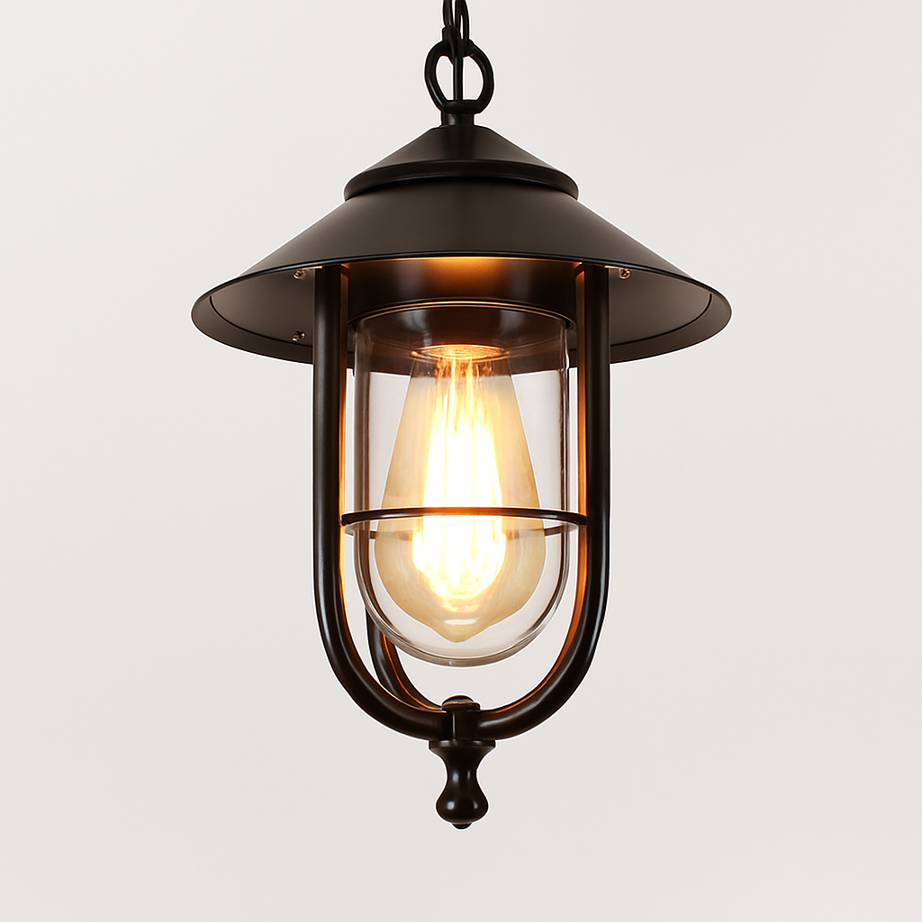 lustre étanche pour balcon extérieur et jardin décoratif - vue 8 sur 10