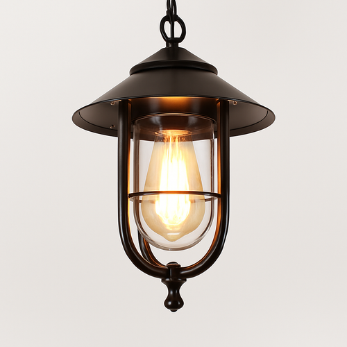 lustre étanche pour balcon extérieur et jardin décoratif - vue 9 sur 10