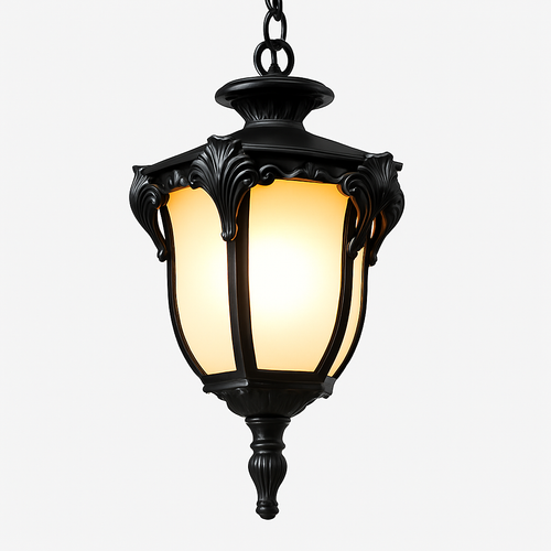 lustre étanche pour balcon extérieur et jardin décoratif - vue 10 sur 10
