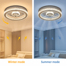 lustre ventilateur de plafond avec lumières et télécommande dimmable