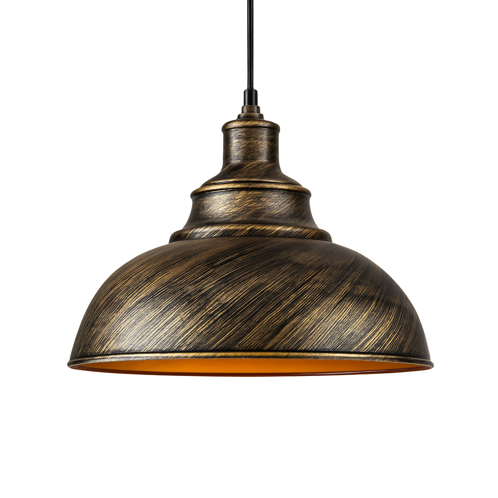 lustre vintage loft rétro pour bar cuisine et restaurant - vue 5 sur 9