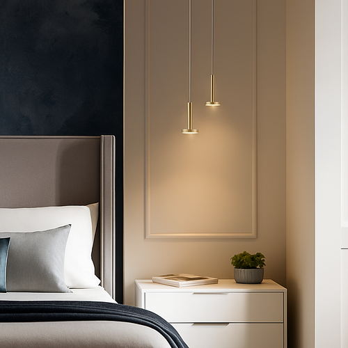 lustres modernes led pour escalier de luxe et cafés - vue 7 sur 16