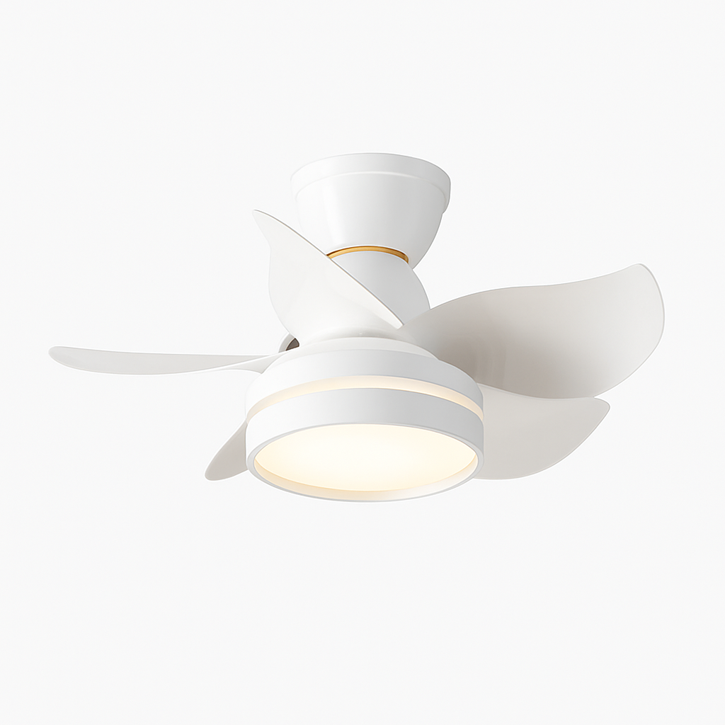 mini ventilateur de plafond avec lumière et télécommande