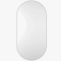 miroir décoratif en verre avec sticker mural élégant