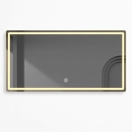 miroir intelligent rectangulaire à écran tactile avec éclairage led - vue 10 sur 10