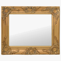 miroir mural baroque pour décoration intérieure élégante