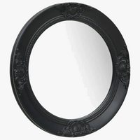 miroir mural baroque pour une décoration élégante et raffinée