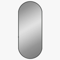 miroir mural ovale décoratif pour un intérieur élégant
