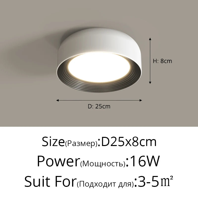 Suspension LED modernes
