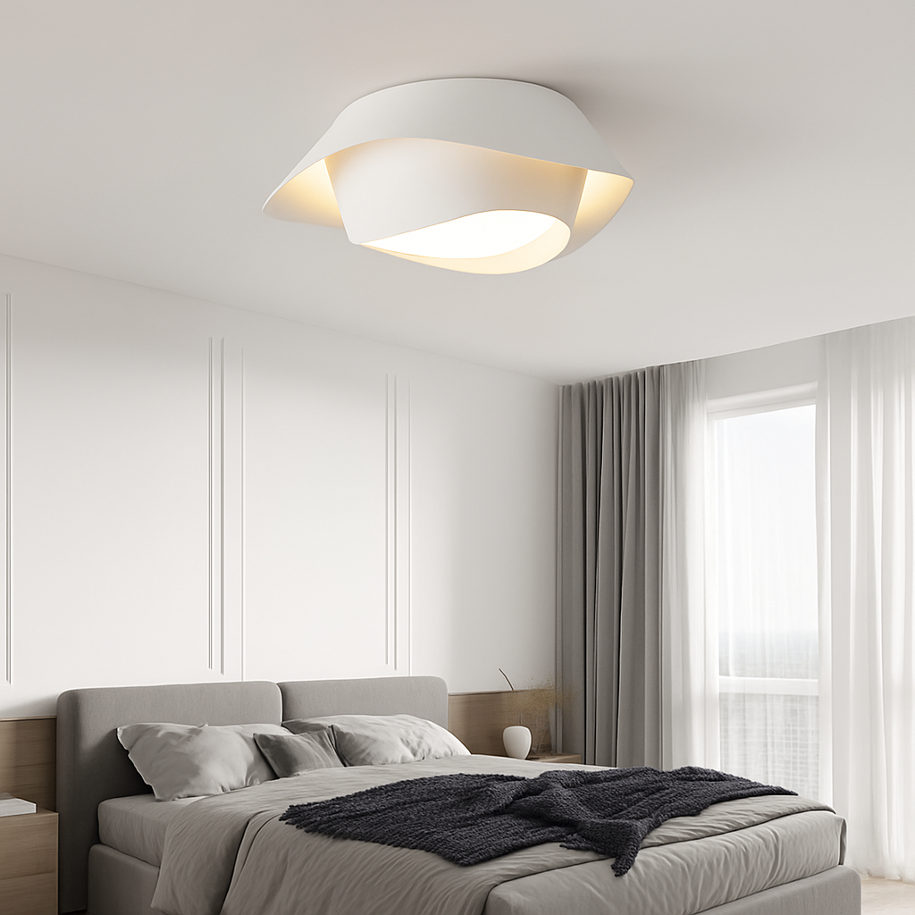 Moderne et Simple Art nordique créativité lait blanc livre chambre plafonnier ménage Restaurant suspension - vue 3 sur 9