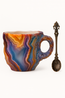 Mug à café effet cristal design élégant maison