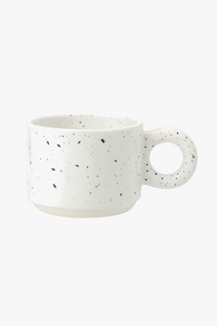 Mug ceramique motif encre eclaboussee style chinois 280ml