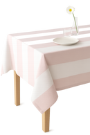 Nappe boheme a rayures motifs geometriques pour table