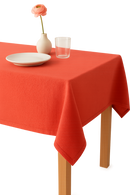 Nappe coton lin imperméable style minimal pour table