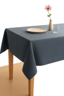 Nappe coton lin imperméable style uni pour table