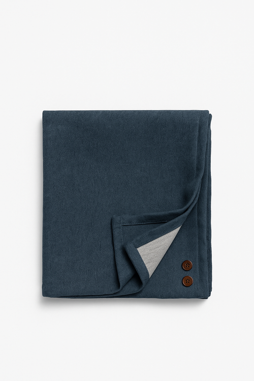 Nappe coton lin imperméable style uni pour table
