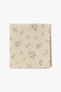 Nappe coton motifs marguerites style coréen table repas