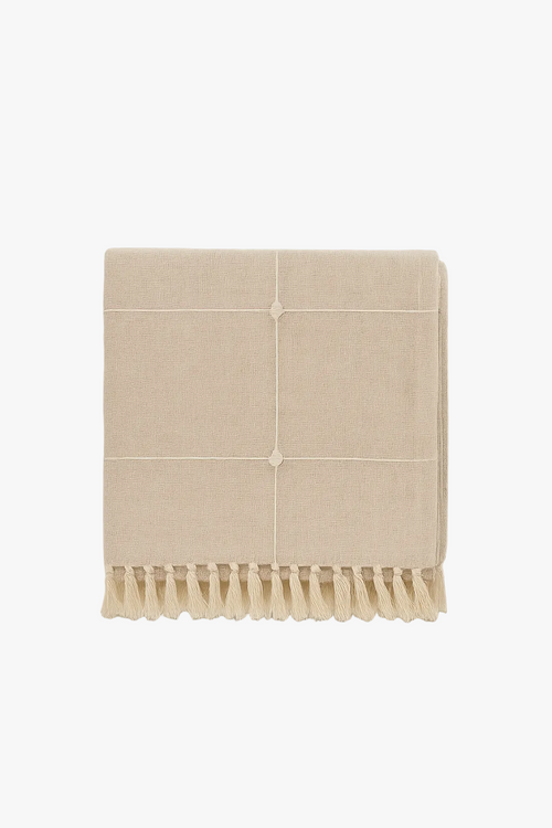 nappe damassée rayée imperméable style moderne table repas